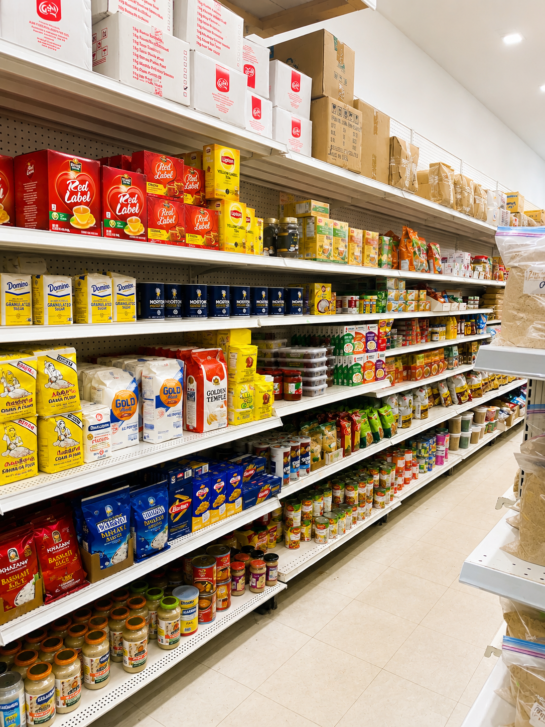 International foods and tea products