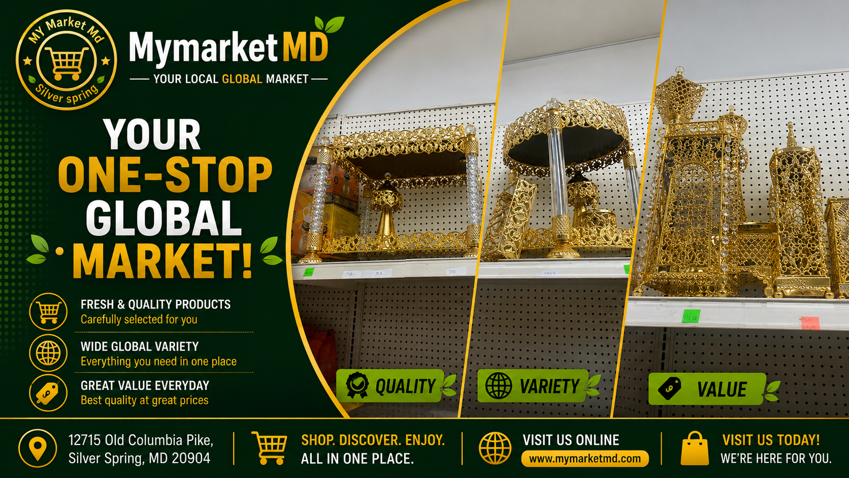 One-stop global market display